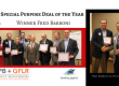Coastal Realty Advisors' Fred Barboni receiving award